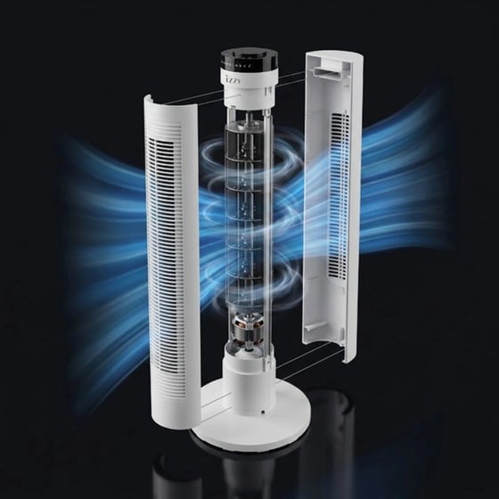 IZZY IZ-9039 Ανεμιστήρας Πύργος 60 W 80 cm image 6