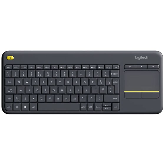 Logitech K400 Plus Touch Ασύρματο Πληκτρολόγιο UK image 0