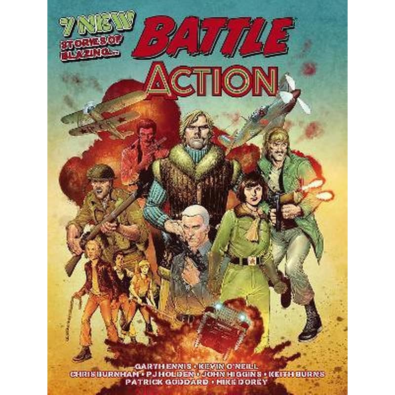 BATTLE ACTION: NEW WAR COMICS BY GARTH E