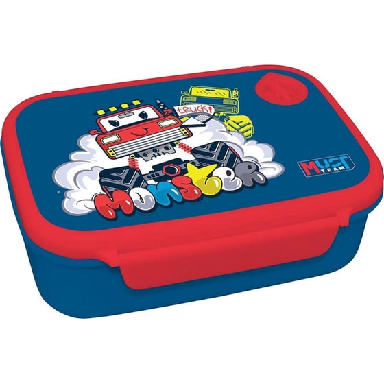 Σετ Φαγητού Must Φαγητοδοχείο 800ml με Παγούρι 500ml Monster Truck image 2