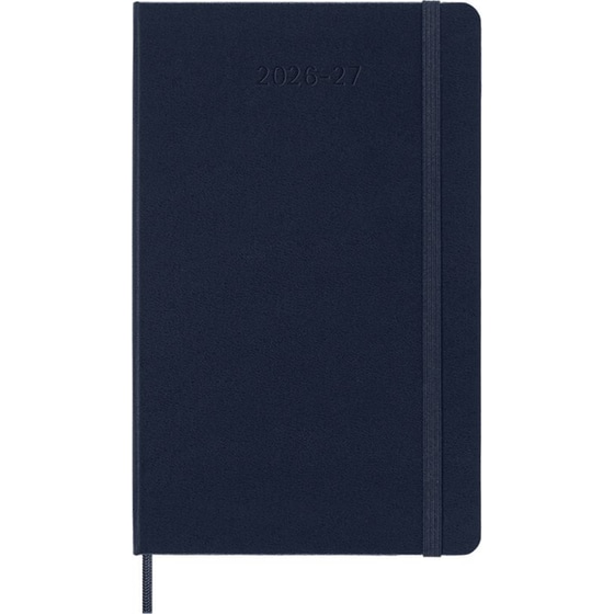 Ημερολόγιο Εβδομαδιαίο 2027 Moleskine 18Μ L Hardcover Μπλε image 0