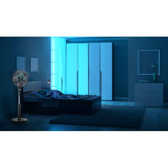 ROHNSON R-8600 Ανεμιστήρας Δαπέδου 28W 40 cm με Τηλεχειριστήριο image 4