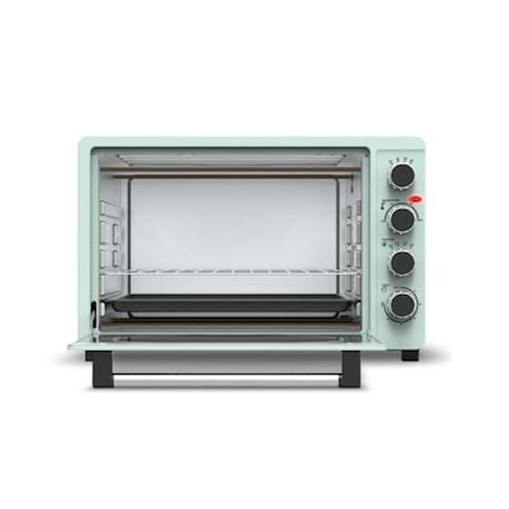 Ηλεκτρικός Retro Φούρνος Grill 45l 2000w Με Ταψί, Πιρούνα Σε Απόχρωση τιρκουάζ, Turbotronic Tt-ev45r image 3
