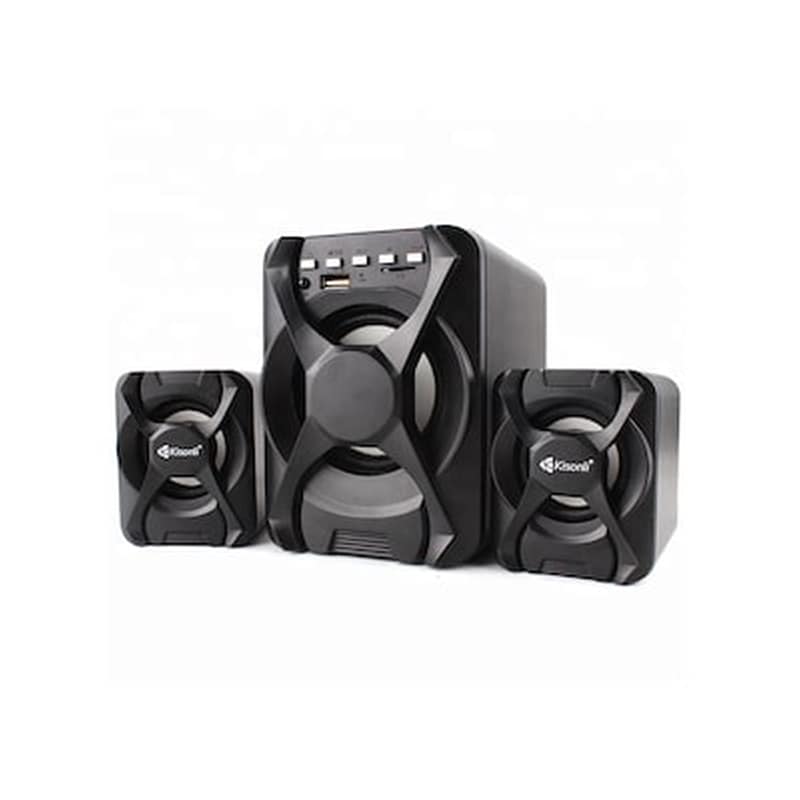 Kisonli U-2500Bt Ηχεία Υπολογιστή - Μαύρο