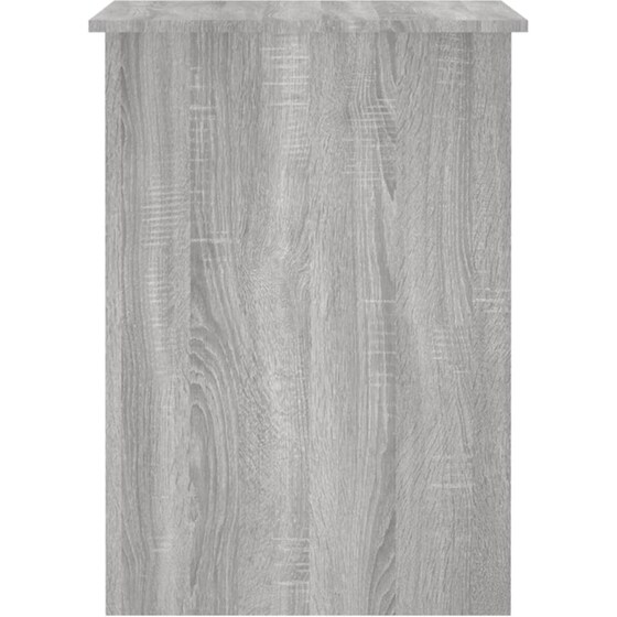 Γραφείο VidaXL από Επεξεργασμένο Ξύλο 100x55x75 cm - Γκρι Sonoma image 3
