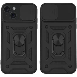 Θήκη  Apple iPhone 15 - Sonique Ring Armor Campro - Μαύρο