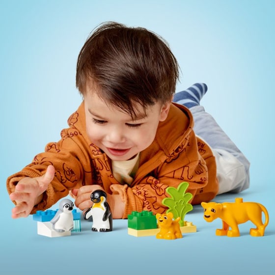LEGO® Duplo Wild Animal Families: Penguins & Lions (10442) image 7
