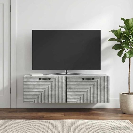 Επιτοίχιο Έπιπλο Τηλεόρασης VidaXL 98x31x30 cm image 3
