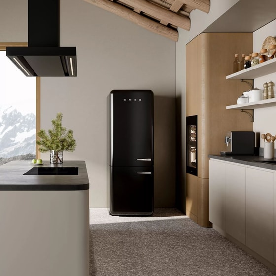 SMEG FAB38LBL6 481 Lt Total No Frost Μαύρο Ψυγειοκαταψύκτης image 7