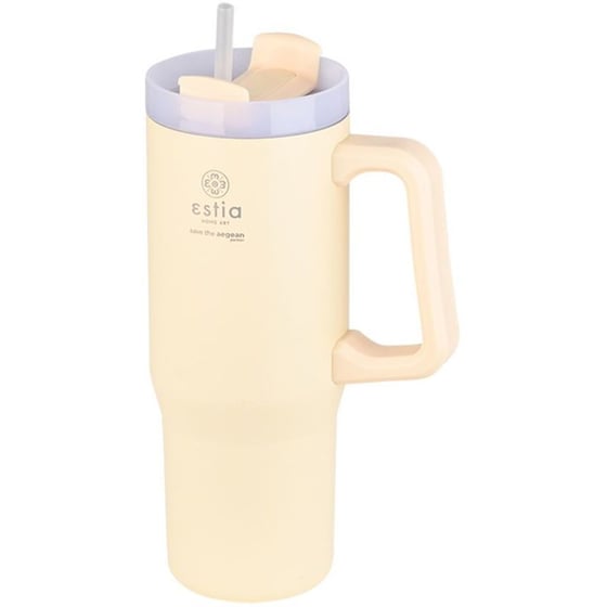 Ποτήρι Θερμός Estia Home Art Lilly White 900ml image 2