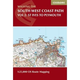 South West Coast Path Map Booklet - Vol 2: St Ives to Plymouth