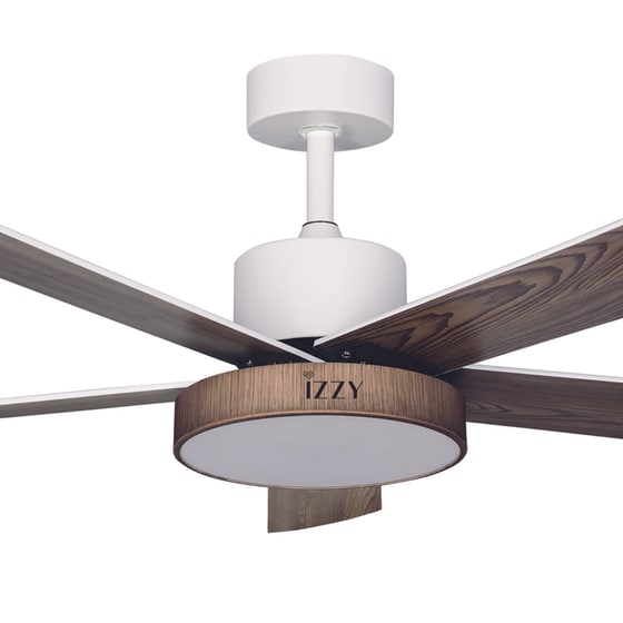 IZZY IZ-9032 Ανεμιστήρας Οροφής  65W 132cm με Φως και Τηλεχειριστήριο image 1