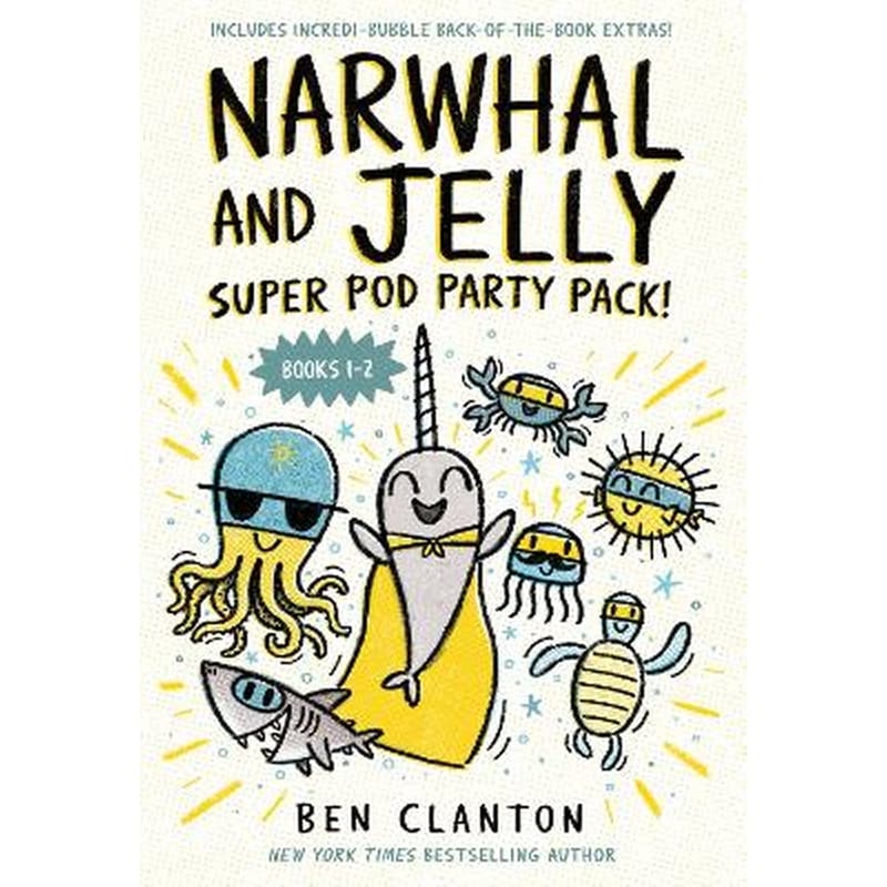 Narwhal and Jelly: Super Pod Party Pack!