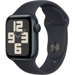 Apple Watch SE GPS 40mm - Midnight Aluminium Case with Midnight Sports Band - M/L