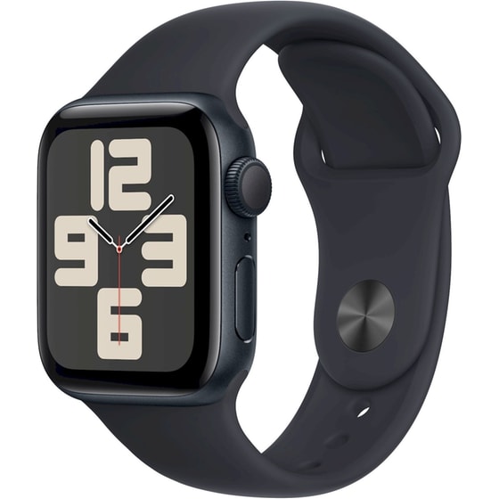 Apple Watch SE GPS 40mm - Midnight Aluminium Case with Midnight Sports Band - M/L image 0