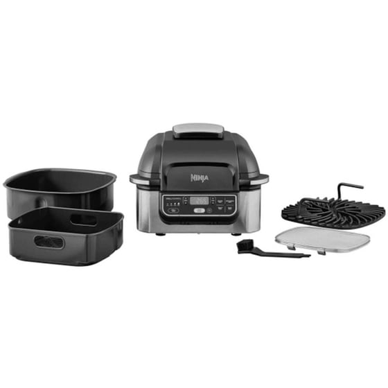 NINJA AG301EU 1750W 5.8L Ασημί Φριτέζα Αέρος image 2