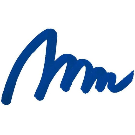 Μαρκαδόρος Brush Uni Posca Μεσαίο Πινέλο Μπλε image 3