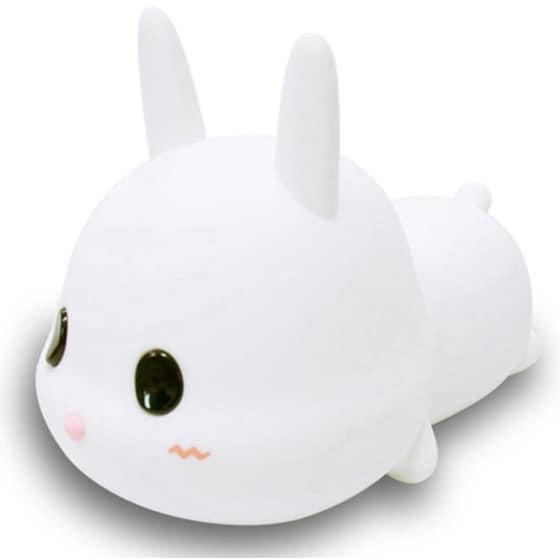 Allocacoc Meng Rabbit Night Lamp Κουνελάκι Φωτιστικό Νυκτός Από Μαλακή Σιλικόνη Με Χρονοδιακόπτη image 0
