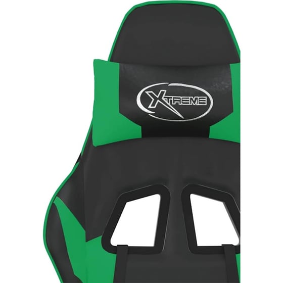 Καρέκλα Gaming VIDAXL 3143690 με Ρυθμιζόμενα Μπράτσα από Τεχνητό Δέρμα - Μαύρο image 8