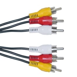 Καλώδιο Ήχου Powertech RCA Audio/Video male σε RCA Audio/Video male - 3m