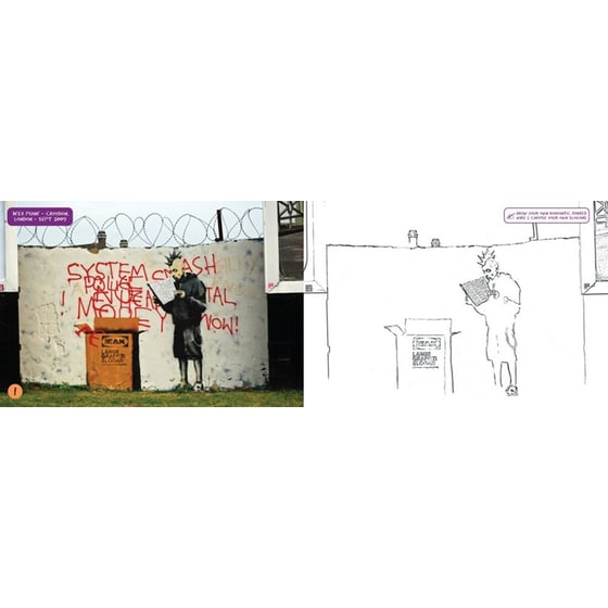 Banksy Colouring & Drawing Book image 2