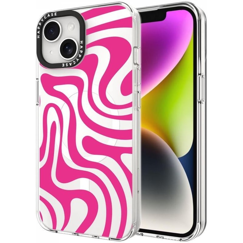 Θήκη Apple iPhone 14/iPhone 13 - HappyCase Joy με Magsafe - Wavy Swirl