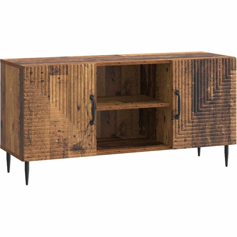 Έπιπλο Τηλεόρασης VidaXL 102x34.5x50 cm - Παλαιωμένο Ξύλο