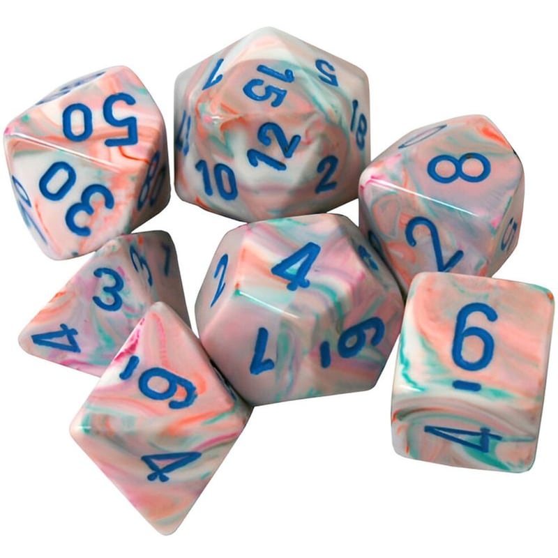 CHESSEX Chessex Festive Pop Art/Blue CHESSEX