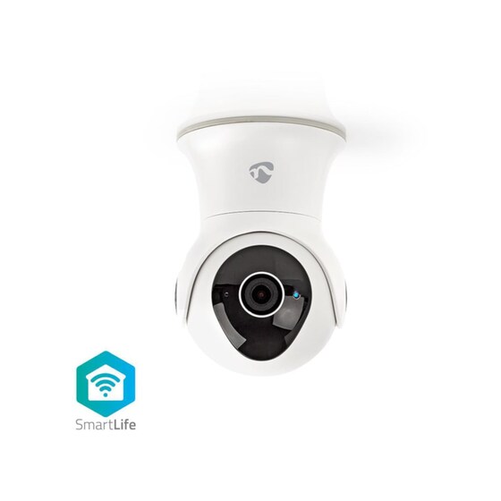 Ασύρματη IP Camera Nedis WIFICO20CWT Λευκό image 0