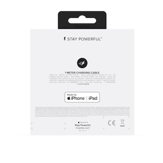 Καλώδιο δεδομένων Mophie Usb to Lightning 1m - White image 5