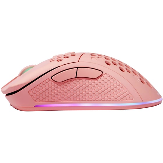 Delcato PM80 GAM-120-P RGB Gaming Ασύρματο Ποντίκι Ροζ image 2