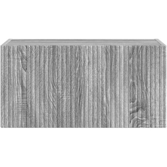 Έπιπλο Τηλεόρασης VidaXL Επιτοίχιο 60 x 31 x 29,5 cm - Γκρι Sonoma image 4