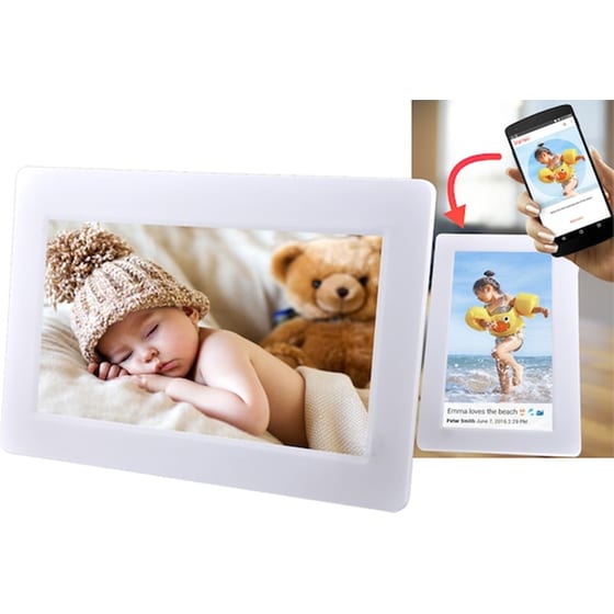 Ψηφιακή Κορνίζα 7" Denver Frameo Pff-710 White image 0
