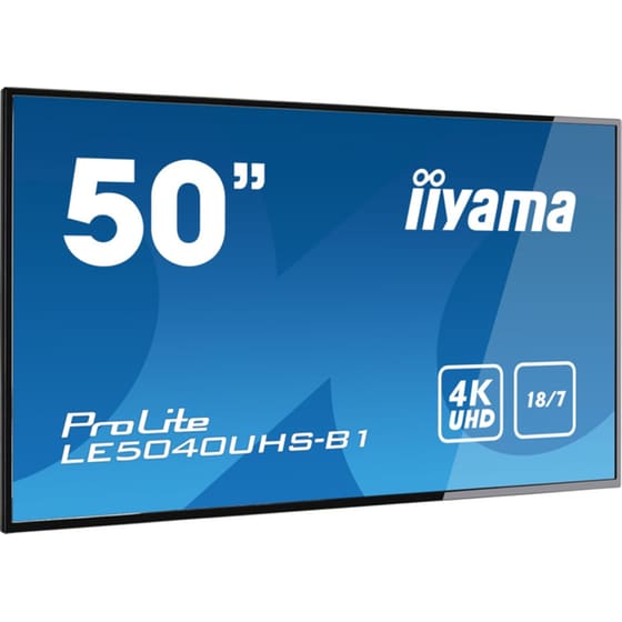 Iiyama ProLite LE5040UHS-B1 50'' 4K UHD VA Flat 60Hz 8ms image 1
