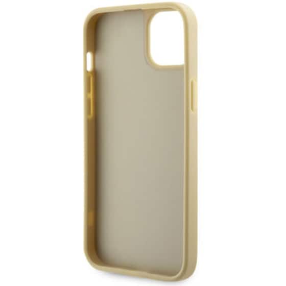 Θήκη Apple iPhone 14 - Guess Rhinestones Triangle Metal Logo Collection - Χρυσό image 2