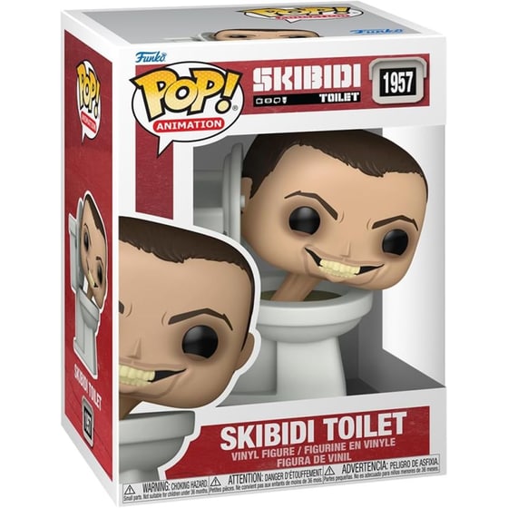 Funko Pop! Animation - Skipidi Toilet - Skibidi Toilet #1957 image 1