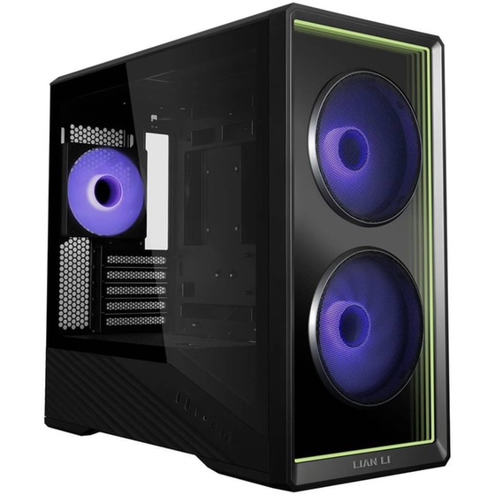 Κουτί Desktop Lian Li Vector V150 Gaming Mini Tower με Πλαϊνό Παράθυρο - Black image 3