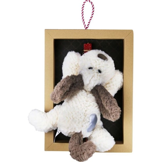 Λαμπάδα&nbsp;Synchronia&nbsp;Λούτρινο&nbsp;Σκυλάκι&nbsp;Heart&nbsp;Silver image 1