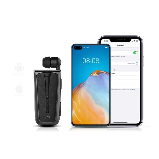 Ακουστικά Bluetooth Ipro RH219s - Black image 3