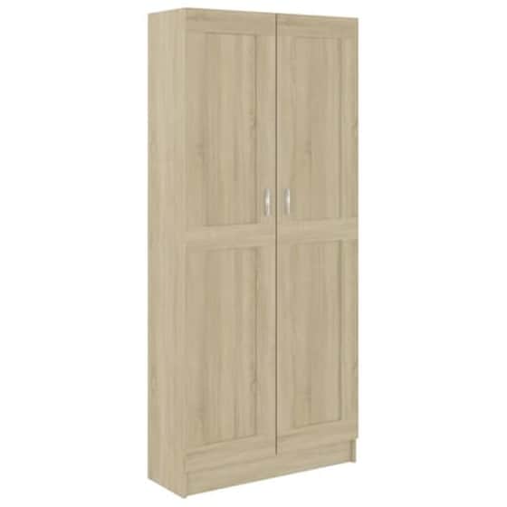 Vidaxl Βιβλιοθήκη Χρώμα Sonoma Δρυς 82,5x30,5x185,5 Εκ. Μοριοσανίδα image 2