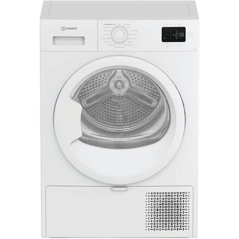 INDESIT C YSD 83D WW EE 8 kg με Αντλία Θερμότητας Λευκό Στεγνωτήριο Ρούχων