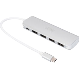 Digitus DA-70242-1 USB Hub 5-Port USB 3.0 συμβατό με USB-C