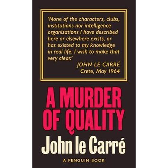 Murder of Quality image 0