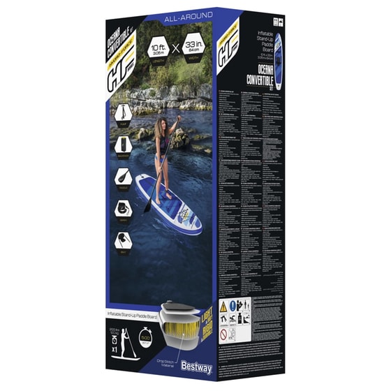 Φουσκωτή Σανίδα SUP Bestway Hydro-Force Oceana - Μπλε image 8