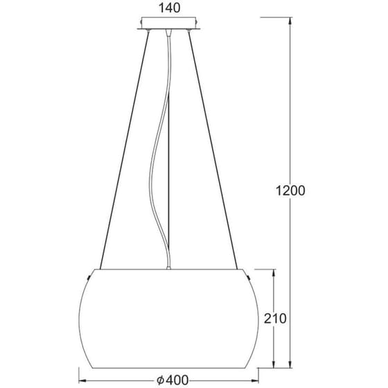 Φωτιστικό Οροφής Τρίφωτο Aca Pontiac Cx1009p40ch Γυάλινο/Μεταλλικό - Ασημί image 1