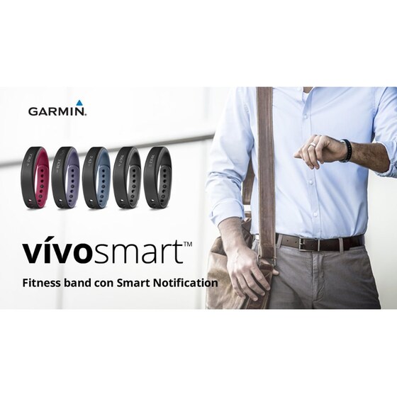 Activity Tracker Garmin VivoSmart Small Wristband Μπλε image 4