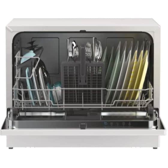 CANDY CP 6E51LW για 6 Σερβίτσια Λευκό Πλυντήριο Πιάτων Πάγκου image 6