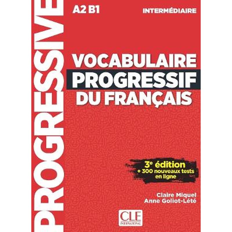 Vocabulaire progressif du français - Niveau intermédiaire (A2/B1) + Audio téléchargeable