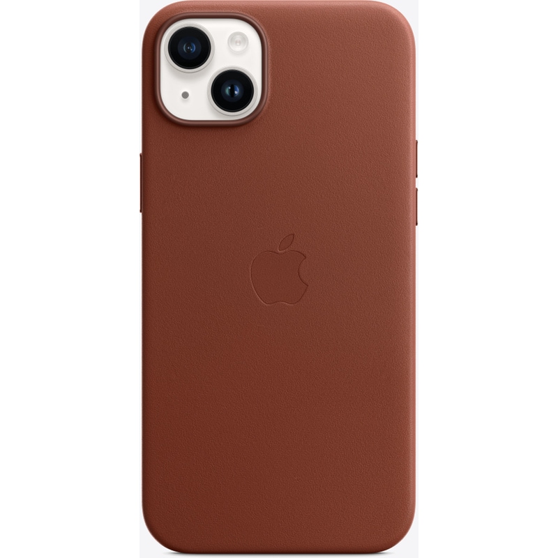 APPLE Θήκη Apple iPhone 14 Plus - Apple Leather Case with MagSafe - Umber