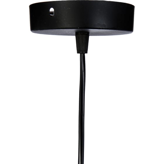 Φωτιστικό Οροφής Spitishop E27 Μεταλλικό 38x23cm - Μαύρο/Καφέ image 2